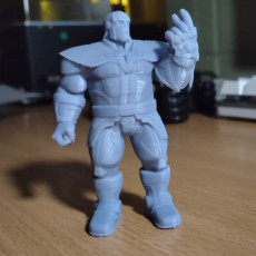 Picture of print of Thanos miniature presupported included