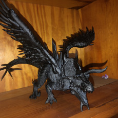 Picture of print of Primal Stormkite Dinosaur Dragon - Presupported