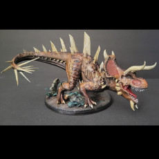 Picture of print of Primal Stormkite Dinosaur Dragon - Presupported