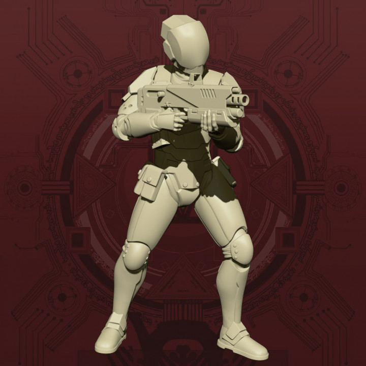 (Mercy's Reach) Infantry Regular - Firing Pose's Cover