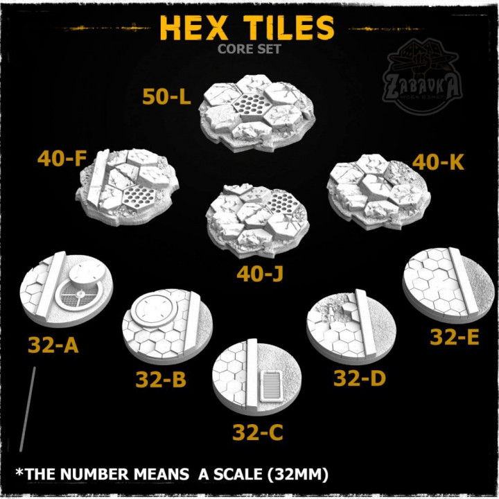 Hex Tiles - Core set's Cover