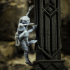 Goblin Climber on Dwarven Column - Presupported - version A image