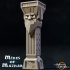 Goblin Climbers on Dwarven Columns - Presupported image