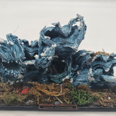 Picture of print of Greater Water Elemental