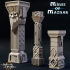 Dwarven Columns Set - Supportless image