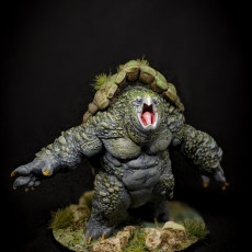 Picture of print of Snapper Turtle Brute (pre-supported)