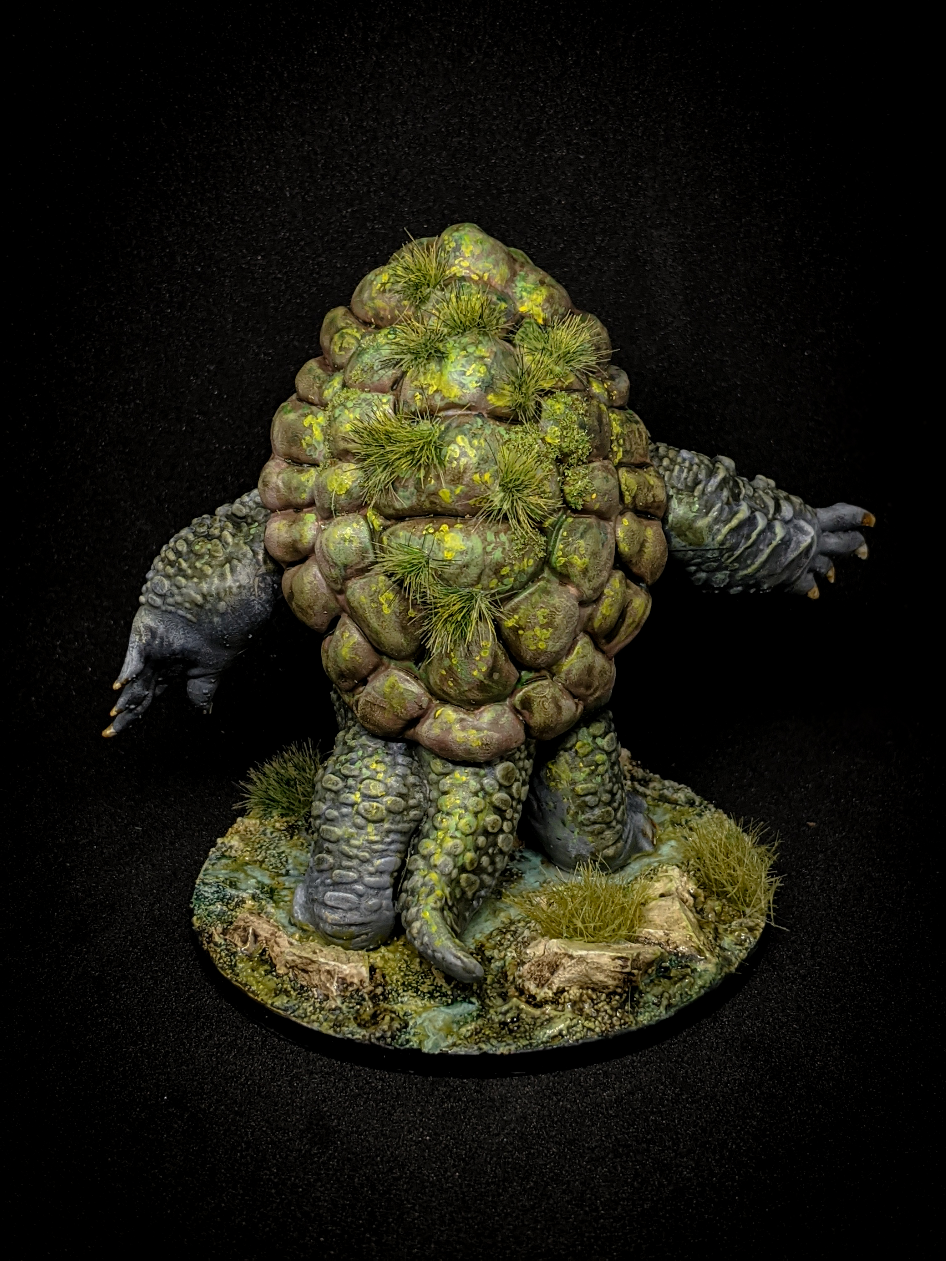 Swamp Snapper Turtle Brute 3D printed in Resin 32mm fantasy Print My Minis