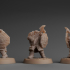 Dwarf with Hammer Axe tabletop miniature image