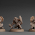 Dwarf with hammer tabletop miniature image