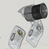 Onewheel Modular Battery Display Flight Fin Spacer Module (Headlight Attachment) image