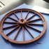 Wooden wheel image