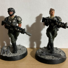 Picture of print of Vanquishers Shock Troops Free Model