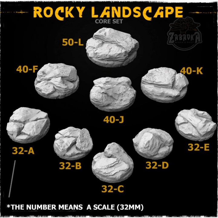 Rocky Landscape - Core set's Cover