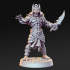 PRE-SUPPORTED Anubti warrior with single dagger - Egyptian god - 32mm - DnD image