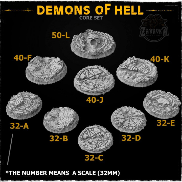 Demons of Hell - Core set's Cover