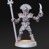 Mummy with dagger and staff of life - Egyptian god - 32mm - DnD image