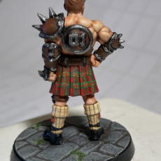 Picture of print of 01 Line Celthunders Fantasy Football 32mm