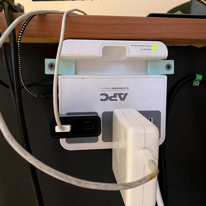 Outlet Surge Protector Mount