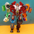Transformers Chromia & Nightbird Combiner Wars/POTP print-in-place leg adapter image