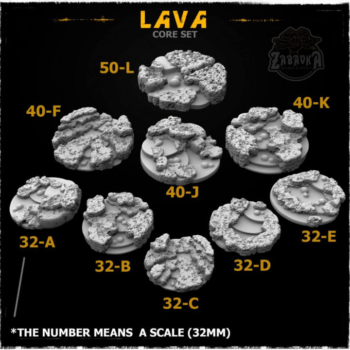 Lava - Core set's Cover
