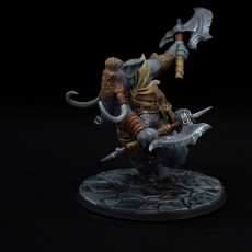 Picture of print of Elephantfolk Barbarian