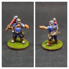 Picture of print of Kingdom of Talarius - Chief Engineer Sidney - 32mm Presupported