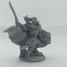 Picture of print of Kingdom of Talarius - Captain Callan - 32mm Presupported Knight