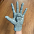 The Horror hand wearable Cosplay Decor print image