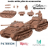 Luchs tank with accessories - 28mm for wargame image