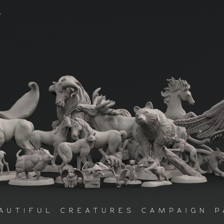 Beautiful Creature - Full Set - 32 figures's Cover