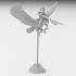 Elven Hero on Eagle Miniature (modular) image
