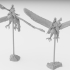 Gryhpon and Elven Rider miniatures (modular) image