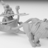 Elven Lion Chariot Miniature (modular) image