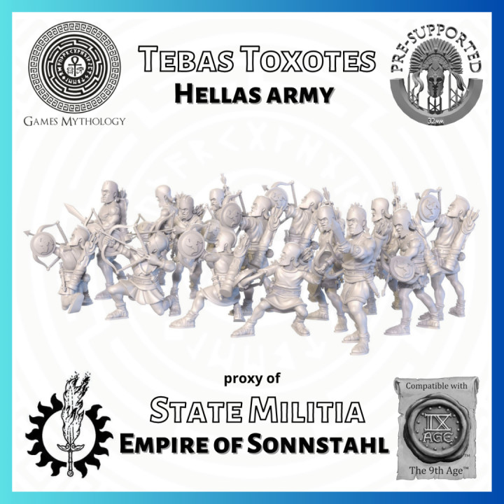 Athenian Toxotes Battalion's Cover