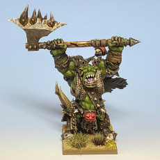 Picture of print of Orc Warlord