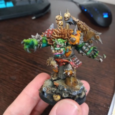 Picture of print of Black Orc Warlord