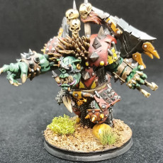 Picture of print of Black Orc Warlord