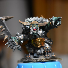 Picture of print of Black Orc Warboss