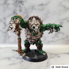 Picture of print of Savage Orc Warlord