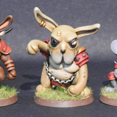 Picture of print of Demonic Rabbits team