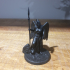 Valkyrie Miniature Supported- Pose F - 3D Printable 3D print model image