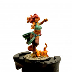 Picture of print of Ember, the Firestarter (2 Versions)