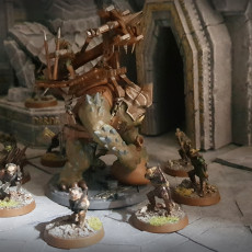 Picture of print of Ogre with ballista