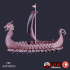 Viking Longboat Hamingja / Norse Dragon Ship "The Luck" image
