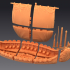 Viking Longboat Hamingja / Norse Dragon Ship "The Luck" image