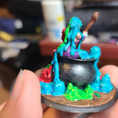 Picture of print of Miry, The Slime Witch