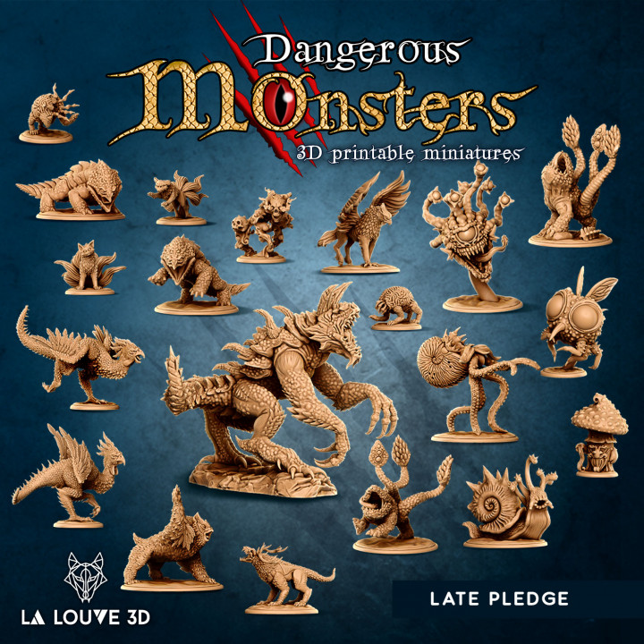 Dangerous Monsters - Regular licence's Cover
