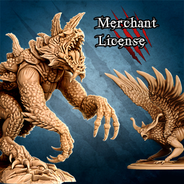 Dangerous Monsters - Merchant license's Cover