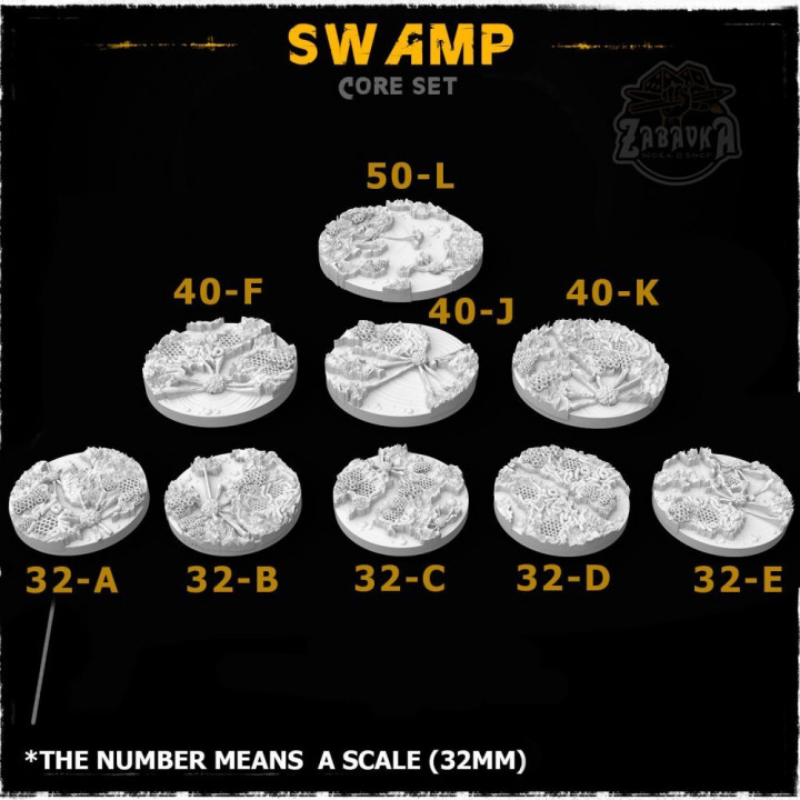 Swamp - Core Set (Post Campaign STLs)'s Cover