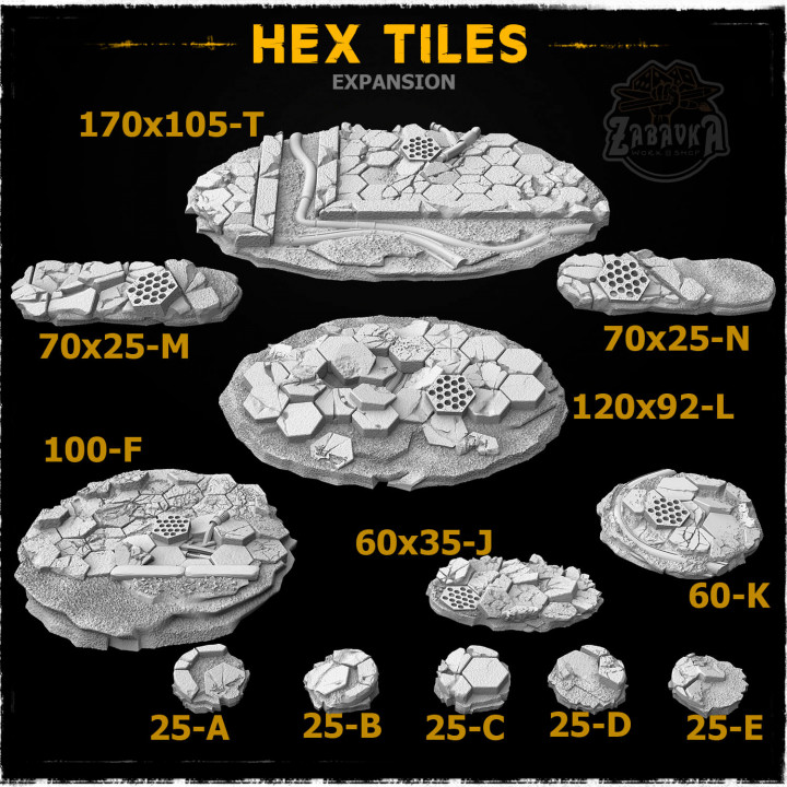 Hex - Extra Sizes (Post Campaign STLs)'s Cover